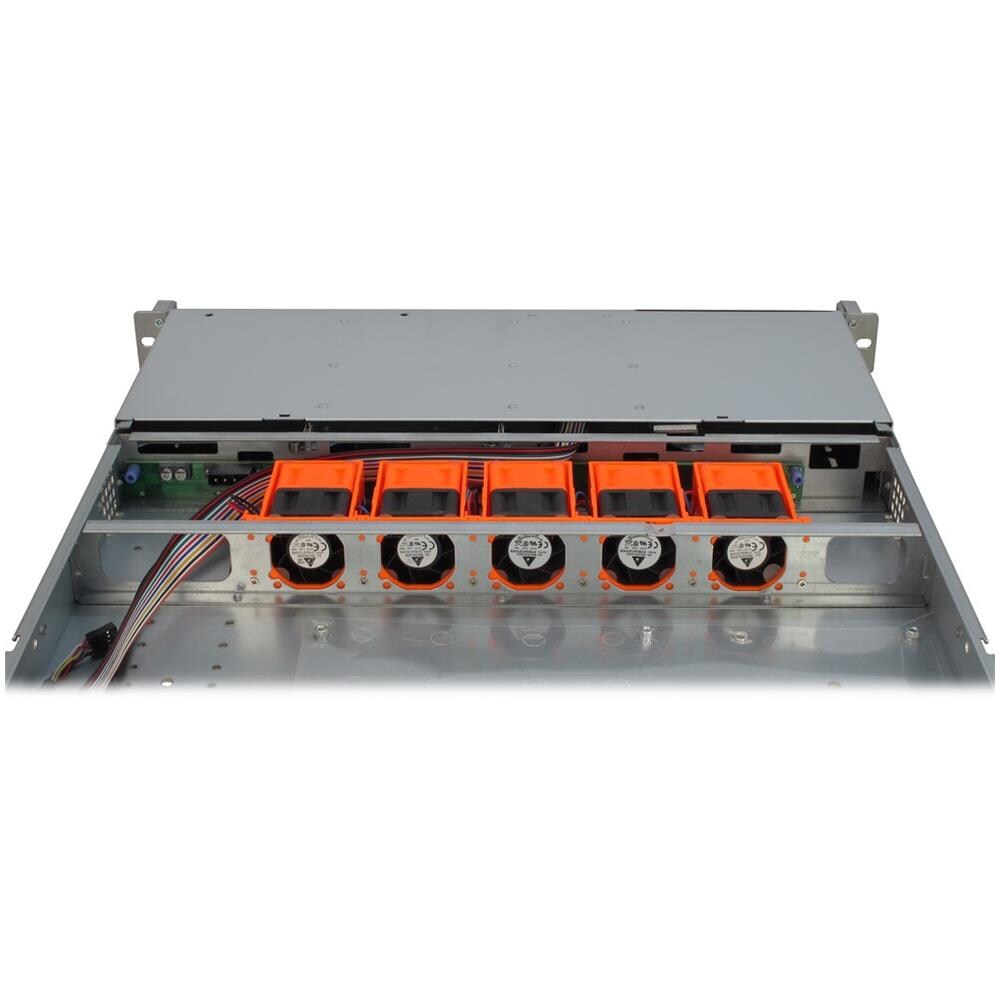 IPC 1U-1404, Portabagagli, Server, Acciaio, ATX, EATX, EEB, Micro-ATX, Mini-ITX, HDD, Rete, Potenza, 10x 40mm - Foto 1
